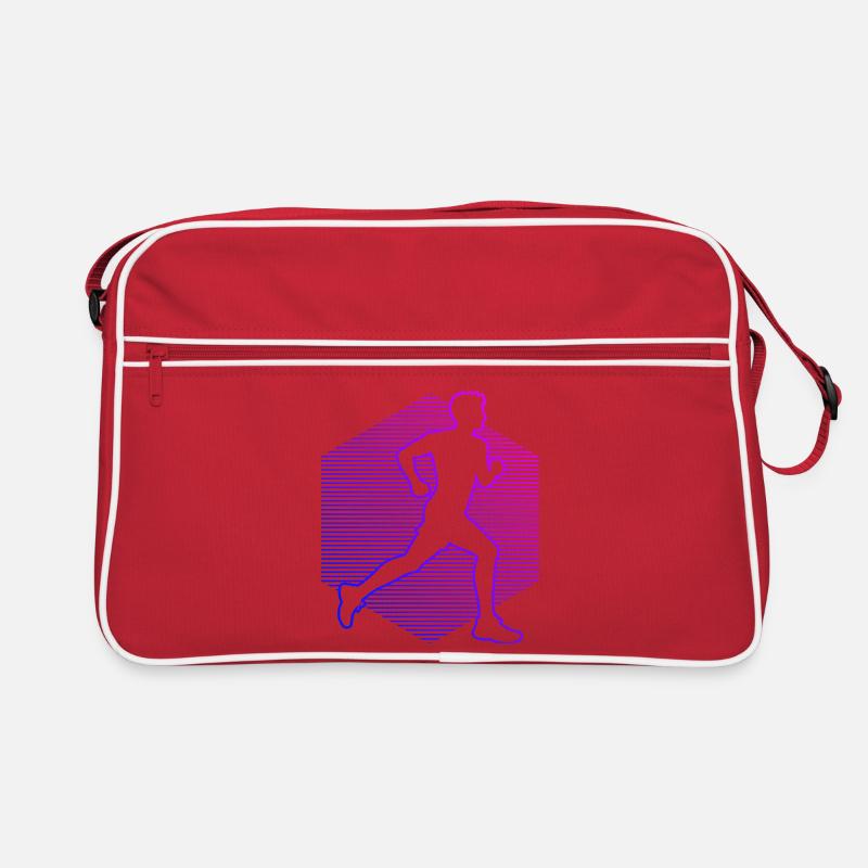 Geschenkidee für einen Running mit Running Retro Tasche