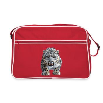 Once - Sac Retro - rouge/blanc - Devant