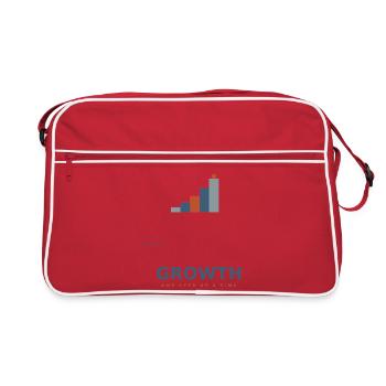 growth_design - Sac Retro - rouge/blanc - Devant