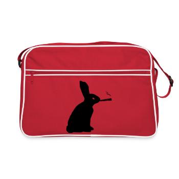 Hase Joint - Retro Tasche - Rot/Weiß - Vorne
