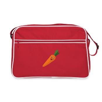 Un navet drôle - Sac Retro - rouge/blanc - Devant