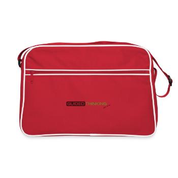 guided Thinking  - Retro Bag - red/white - Front