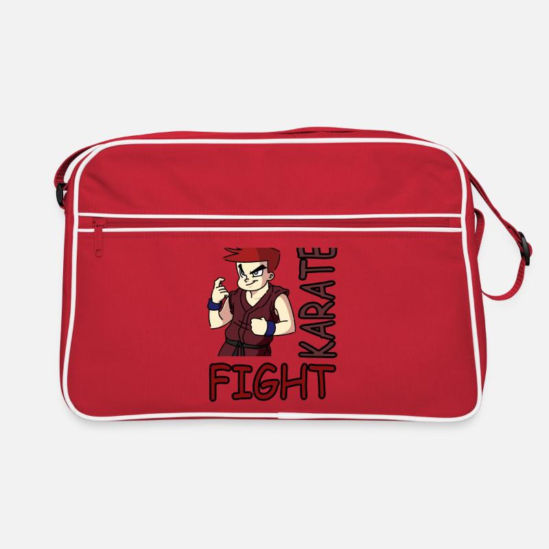 Karate Fighters Karate Training Karate Training Retro Bag