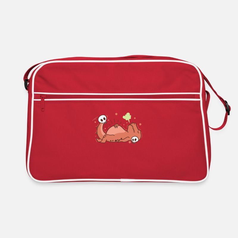 Dino with Bone Dinosaur Reptile Animal Retro Bag
