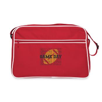Jour de match Football America Touchdown USA - Sac Retro - rouge/blanc - Devant