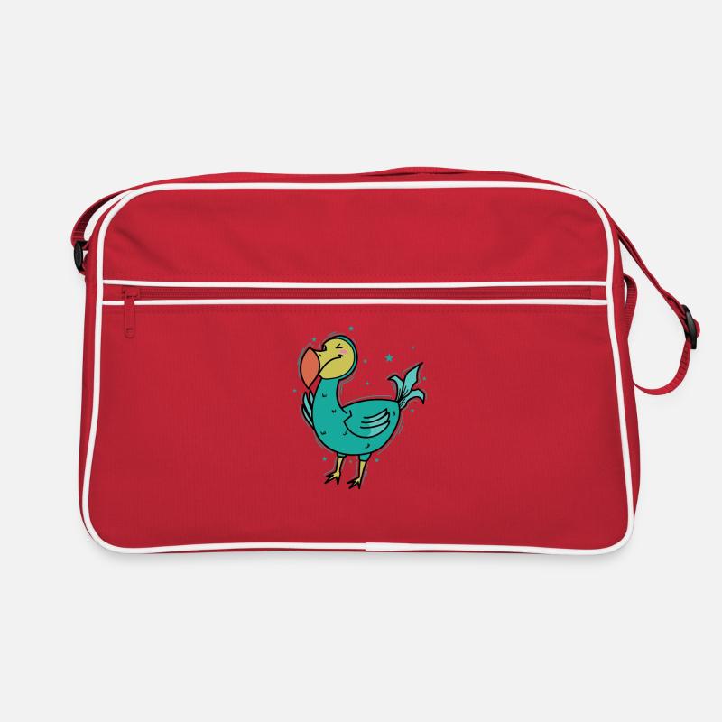 Dodo Bird aus Mauritius Retro Tasche