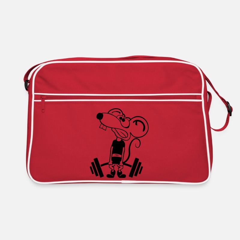 Pump Maus kontur 2c Retro Tasche