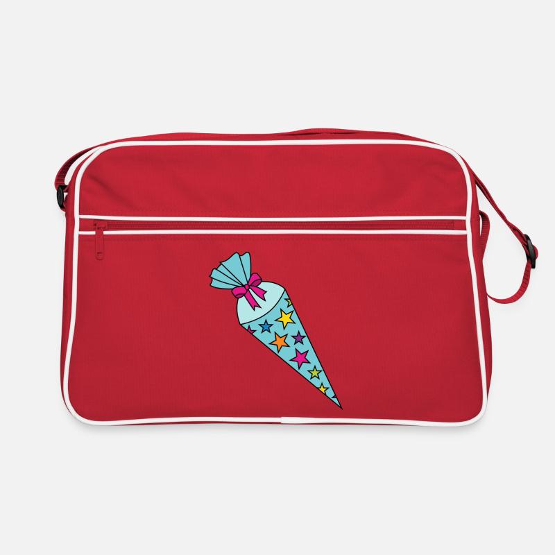 Sugar Cone School Cone Retro Bag