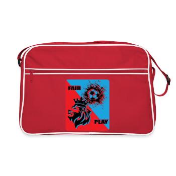 Football Fan - Retro Bag - red/white - Front