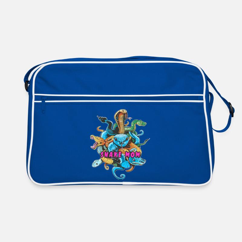 Schlangen Mutter Retro Tasche