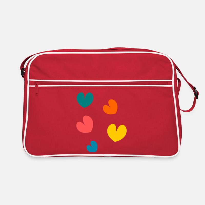 MAMA. MUTTERTAG. HERZ Retro Tasche