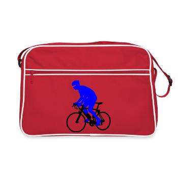 Coureur - Sac Retro - rouge/blanc - Devant