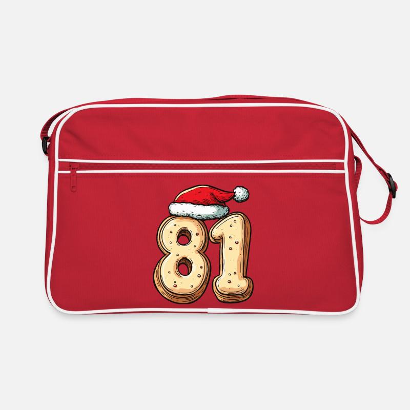 81 Numéro Cookie Noël Sac Retro