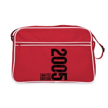 21st Birthday Man Woman 21 Years 2005 Birthday - Retro Bag - red/white - Front