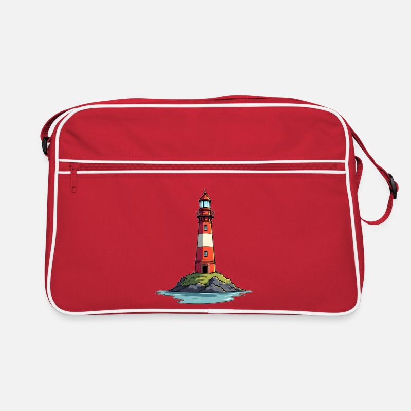Leuchtturm Retro Tasche