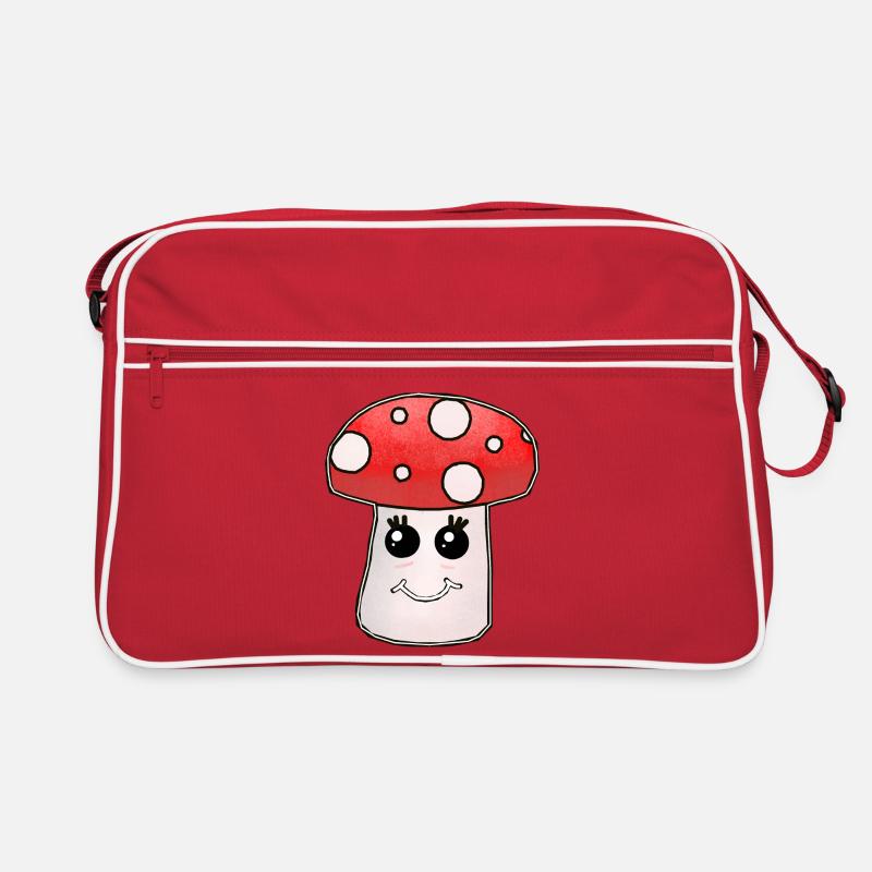 Kawaii Mushroom Toadstool Retro Bag
