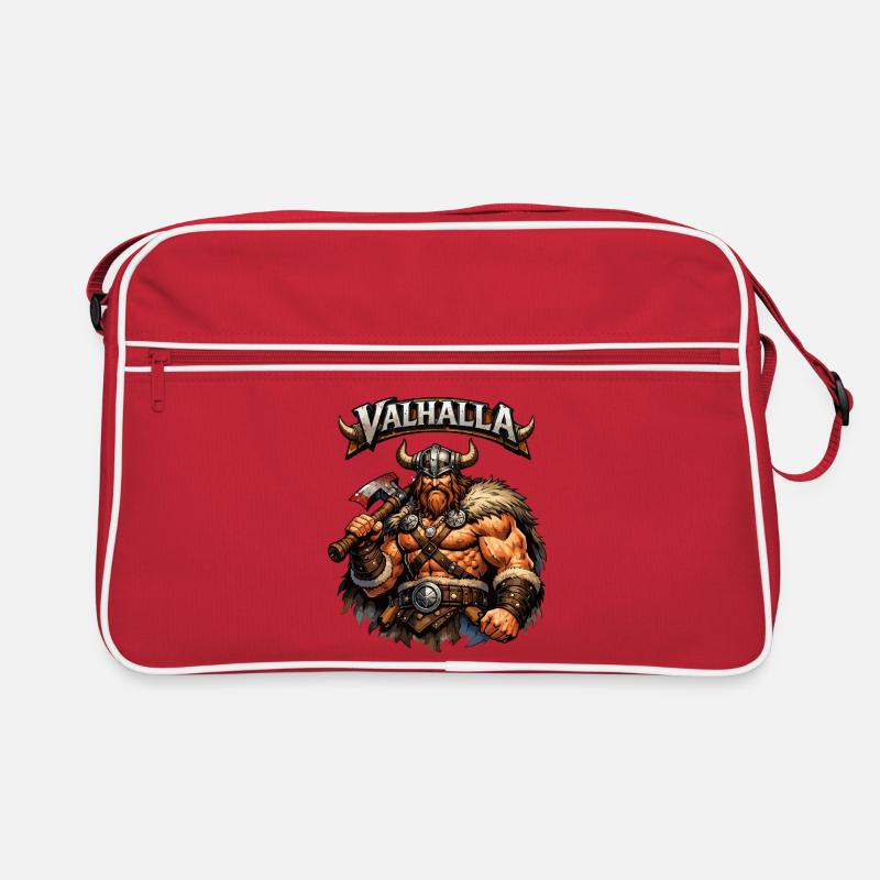 Héros Viking de la Hache de Valhalla Sac Retro