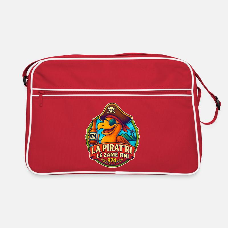 La pirat'ri lé zamé finiv974 Sac Retro