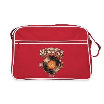 Stepping Out Of Babylon - Retro Tasche - Rot/Weiß - Vorne