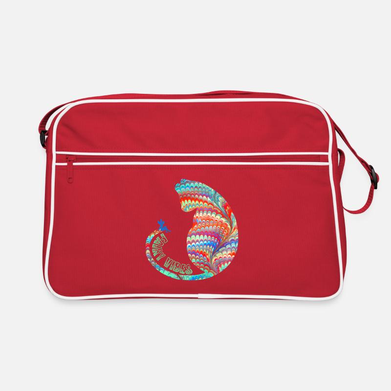 Chat avec fée E 72 Sac Retro