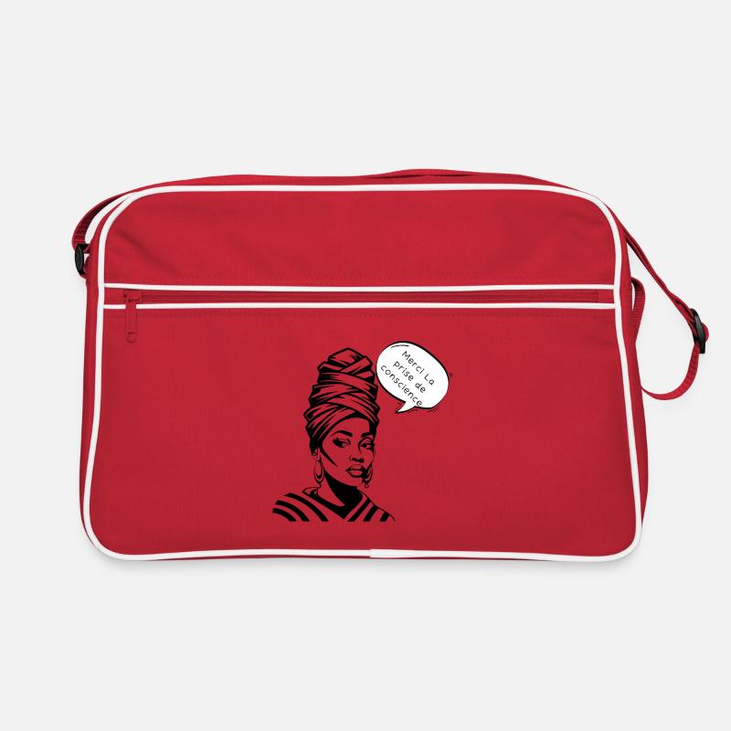 Conscience et Gratitude en Silhouette Sac Retro