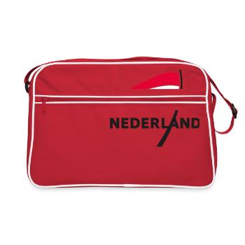 Nederland - Sac Retro - rouge/blanc - Devant