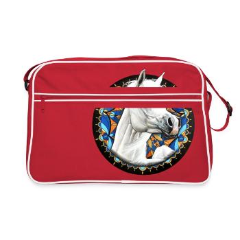 Valack - Retro Bag - red/white - Front
