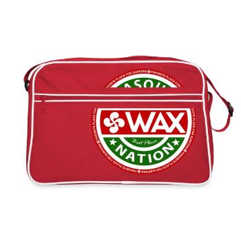 Basque Wax 2 - Sac Retro - rouge/blanc - Devant