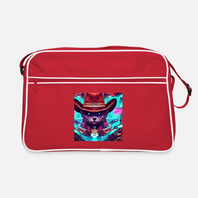 SpaceCat Retro Tasche
