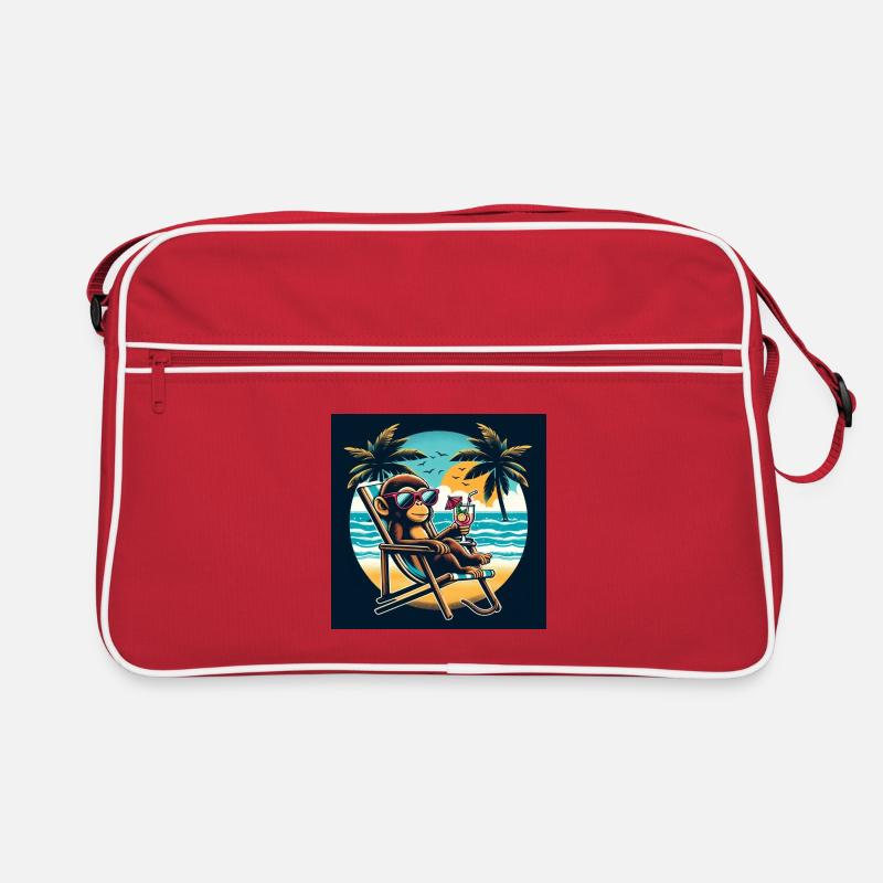 Beach Monkey Retro Bag