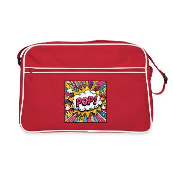 Pop 1 - Retro Bag - red/white - Front