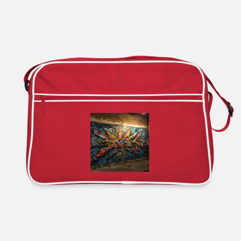 Explosion d’énergie dans des couleurs vives Sac Retro