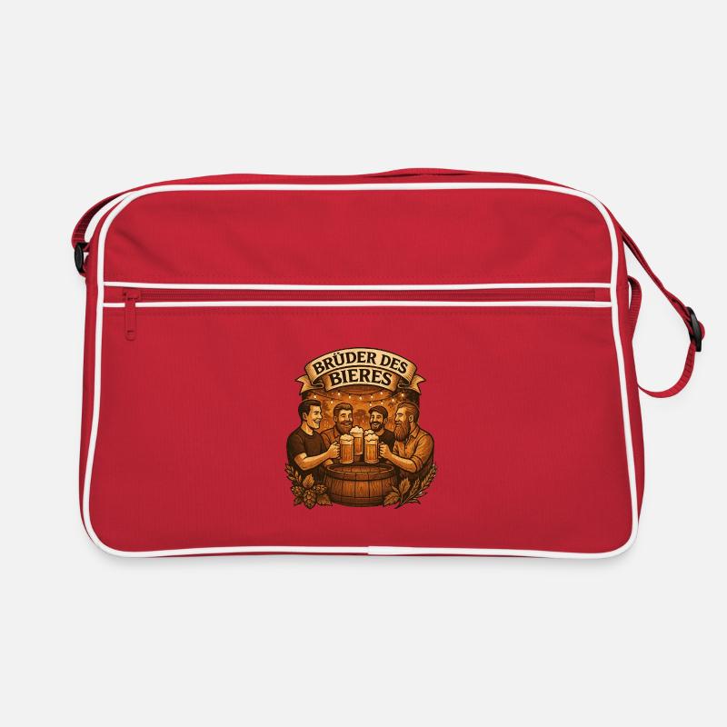Bierfreunde Retro Tasche