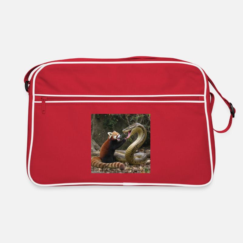 Motif de chasseur safari sauvage Sac Retro