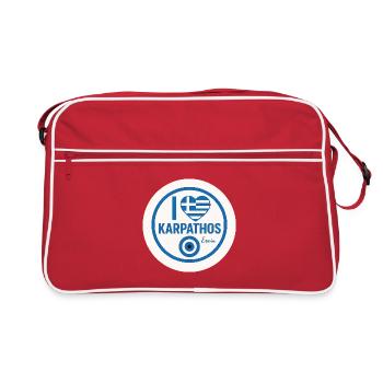 Karpathos Love - le motif populaire - Sac Retro - rouge/blanc - Devant