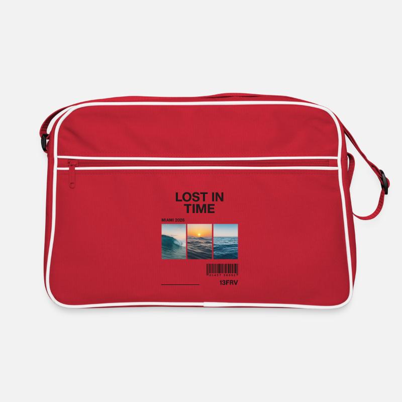 Lost Time: Miami Waves Triptych Retro Bag