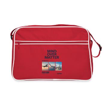 Mind Over Matter: Edinburgh Triptych - Retro Bag - red/white - Front