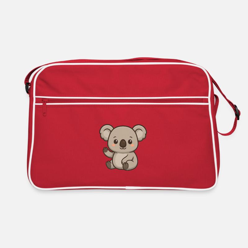 Koala with heart accent Retro Bag