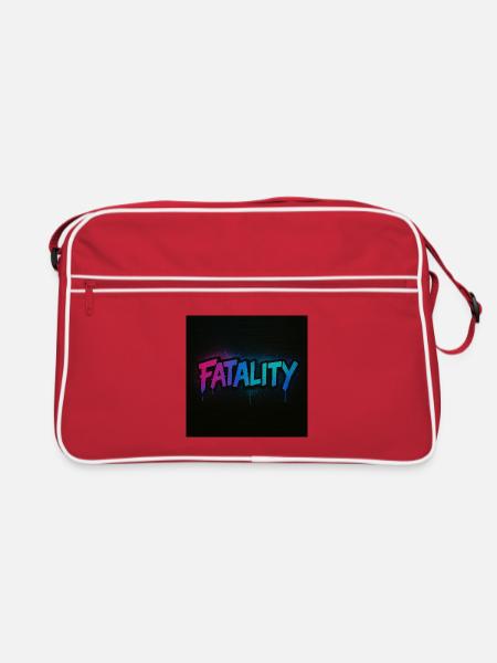 Fatality_Graph - Retro Bag - red/white - Front