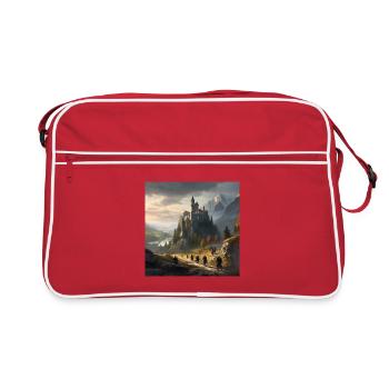 Castle Integration with Fantasy Place - Retro Bag - red/white - Front