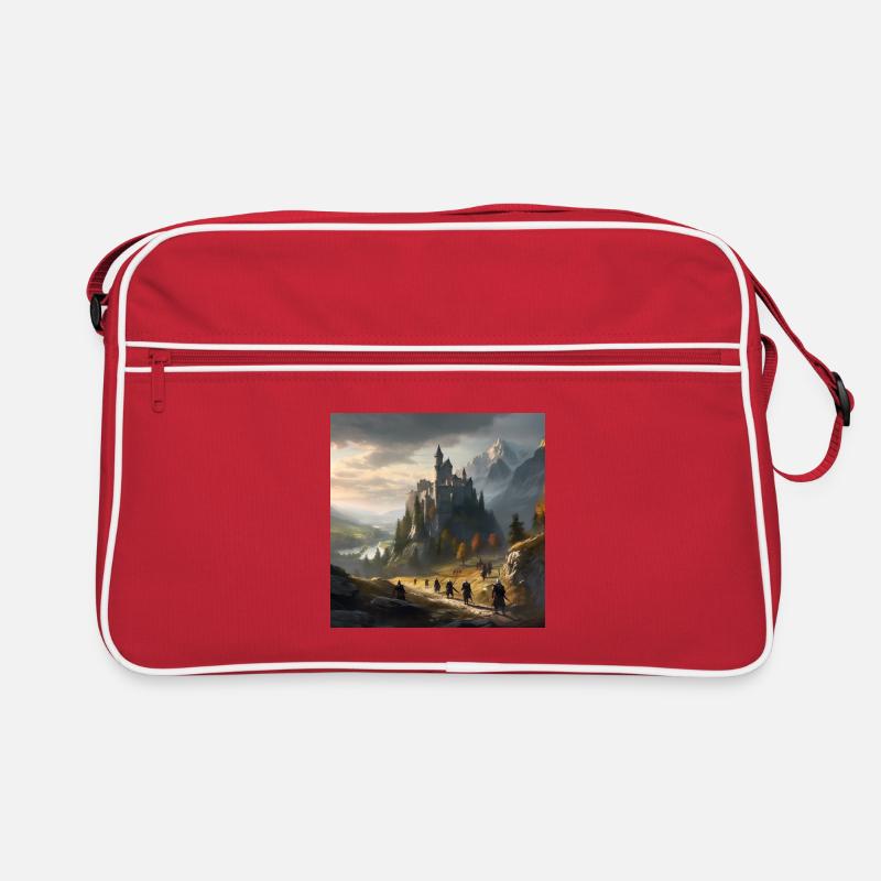 Intégration du château avec Fantasy Place Sac Retro