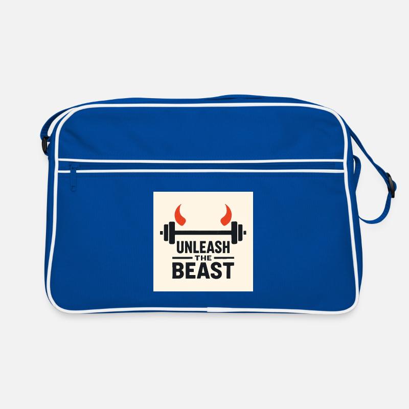 Expression Puissante de Force et Détermination Sac Retro