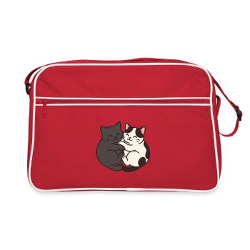 feline - Retro Bag - red/white - Front