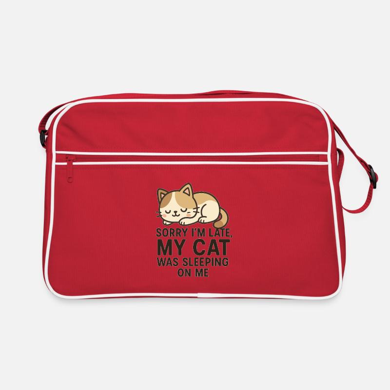 Delay Jeu with cute kitten Retro Bag