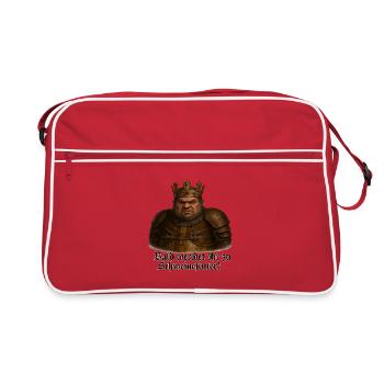 Stronghold Crusader – Le cochon - Sac Retro - rouge/blanc - Devant