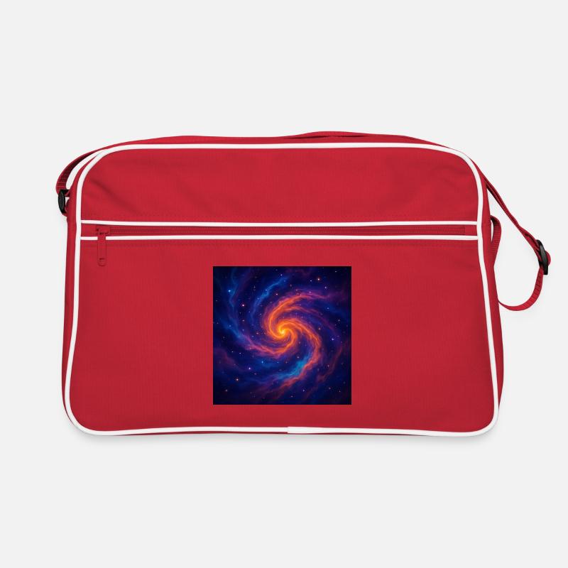 Vortex galactique dans l’espace Sac Retro