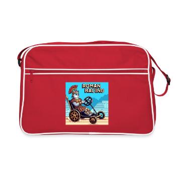 The curriculum - Retro Bag - red/white - Front