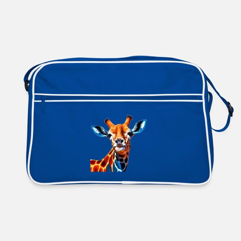 Giraffa - Giraffe Retro Tasche