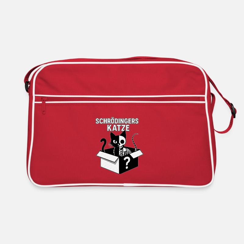 Schrödingers Katze Box-Design Retro Tasche
