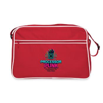 Processor Punk - Retro Bag - red/white - Front